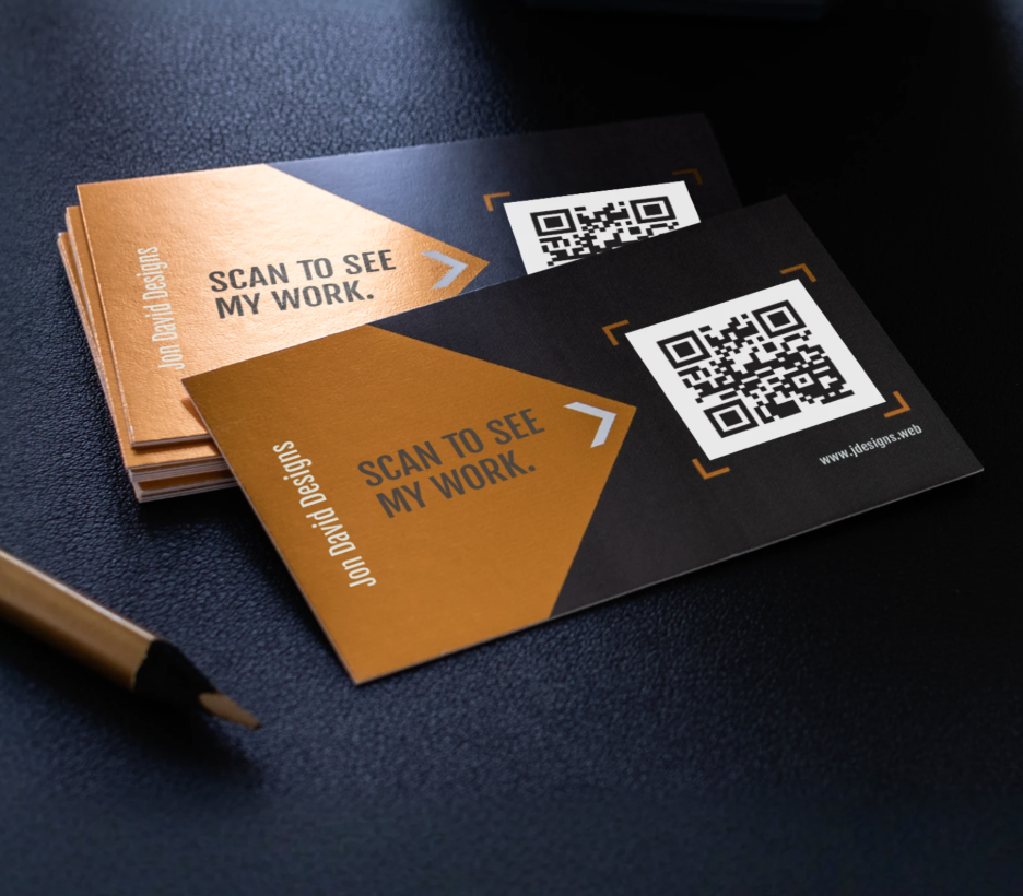 business cards B2B print material custom marketing materials